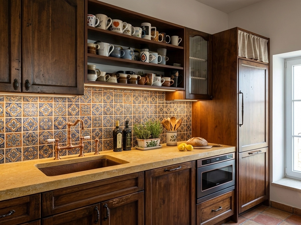 Mediterranean Kitchen design — interior photo by GenRoom AI