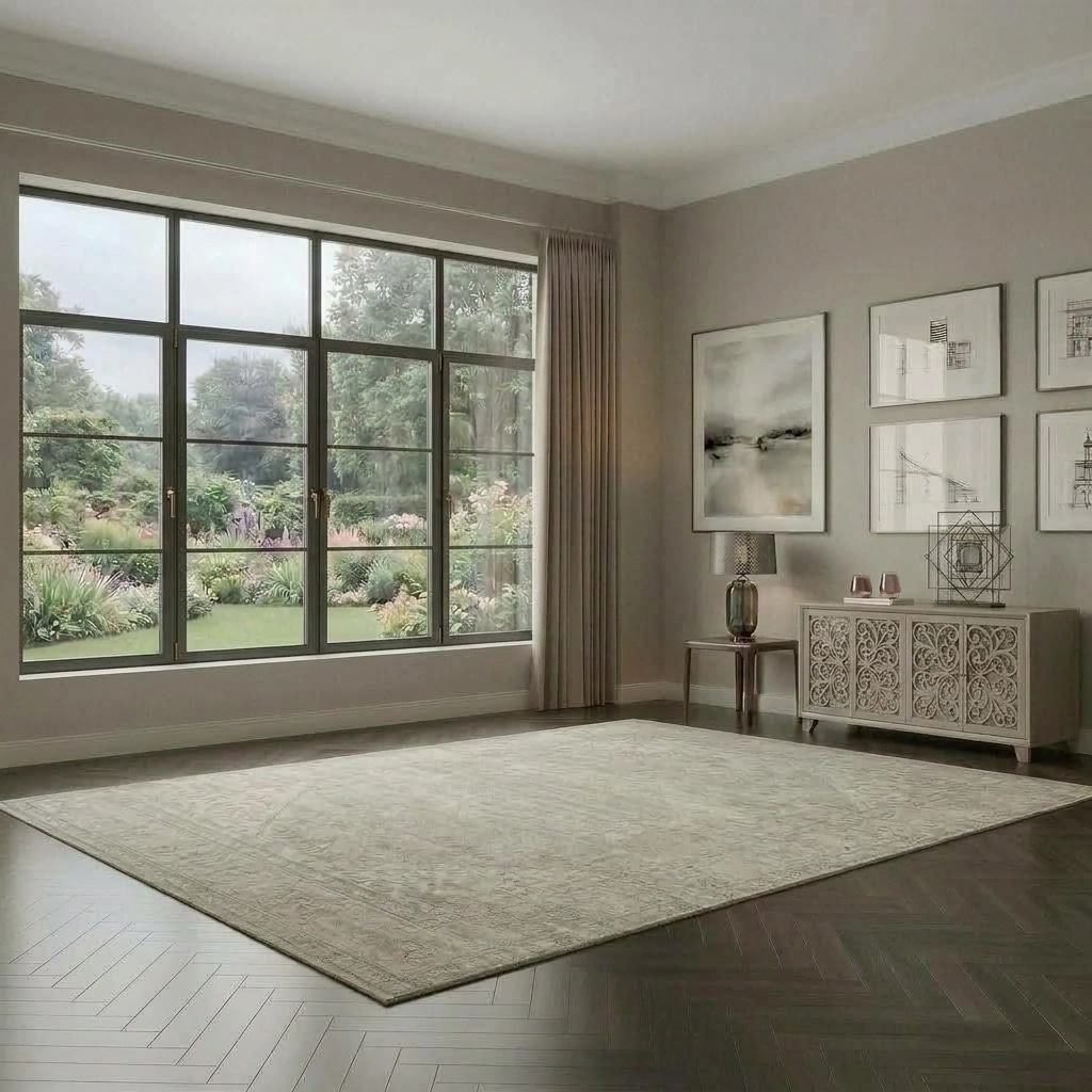 Interior design in Transitional style — Living Room by GenRoom AI