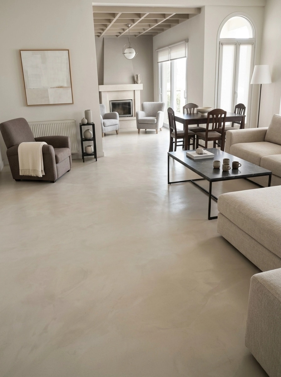 Interior design in Minimalism style — Living Room by GenRoom AI