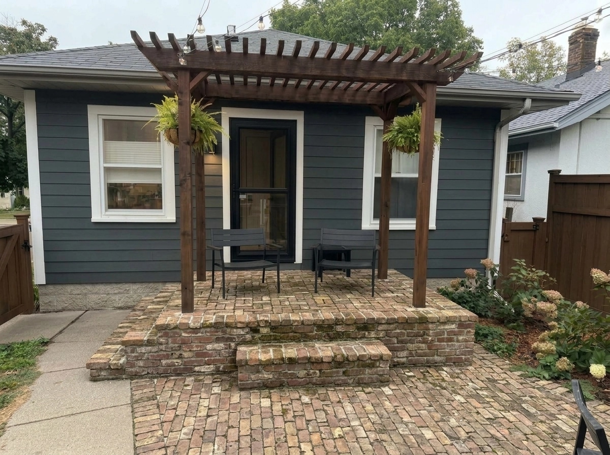 Yard design in no_style style — photo by GenRoom AI