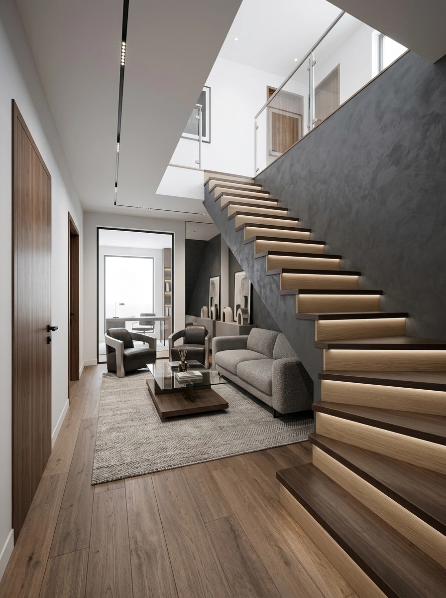 Interior design in Contemporary style — Living Room by GenRoom AI
