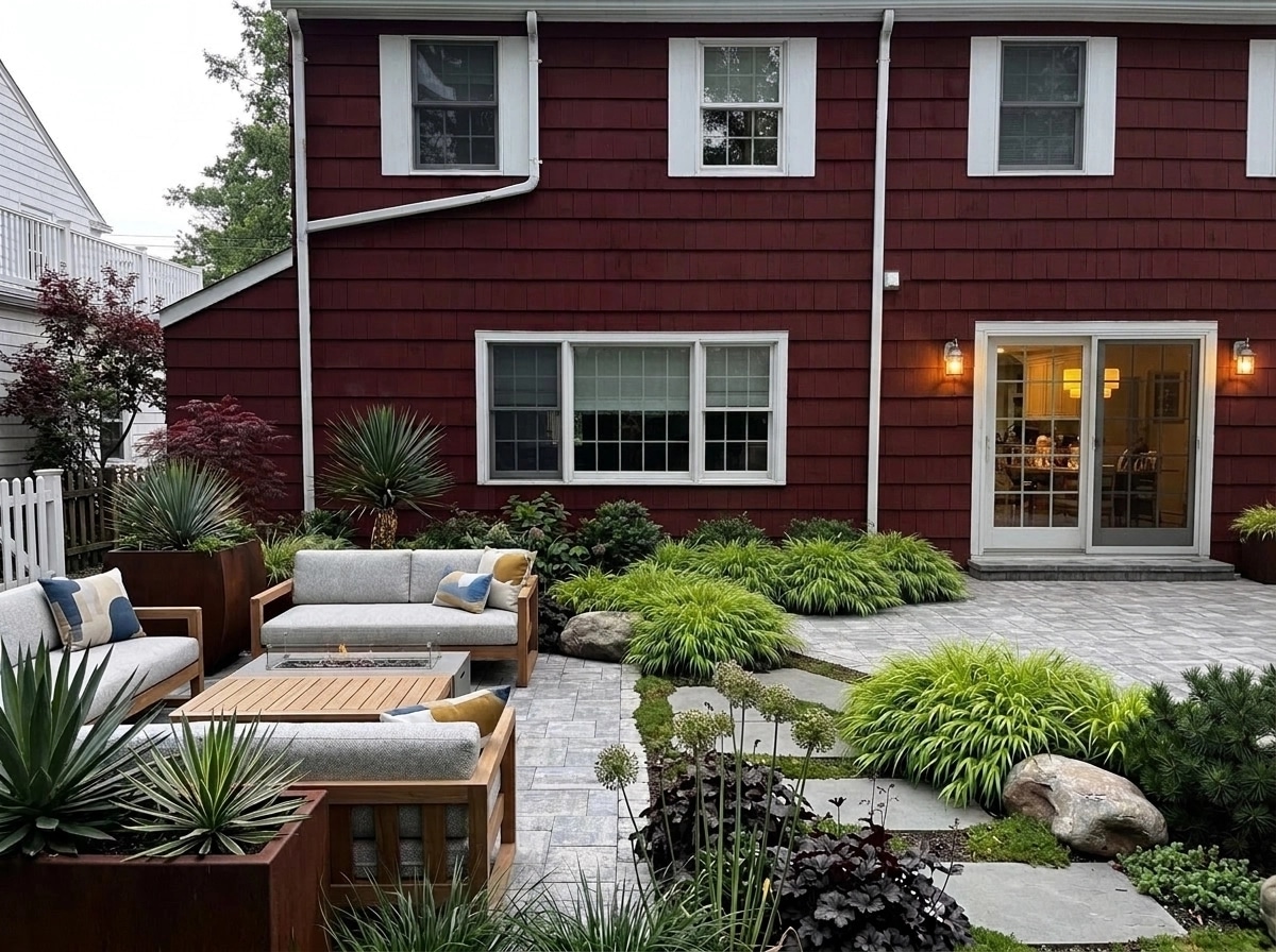 Landscape design in Contemporary Yard style — Yard by GenRoom AI