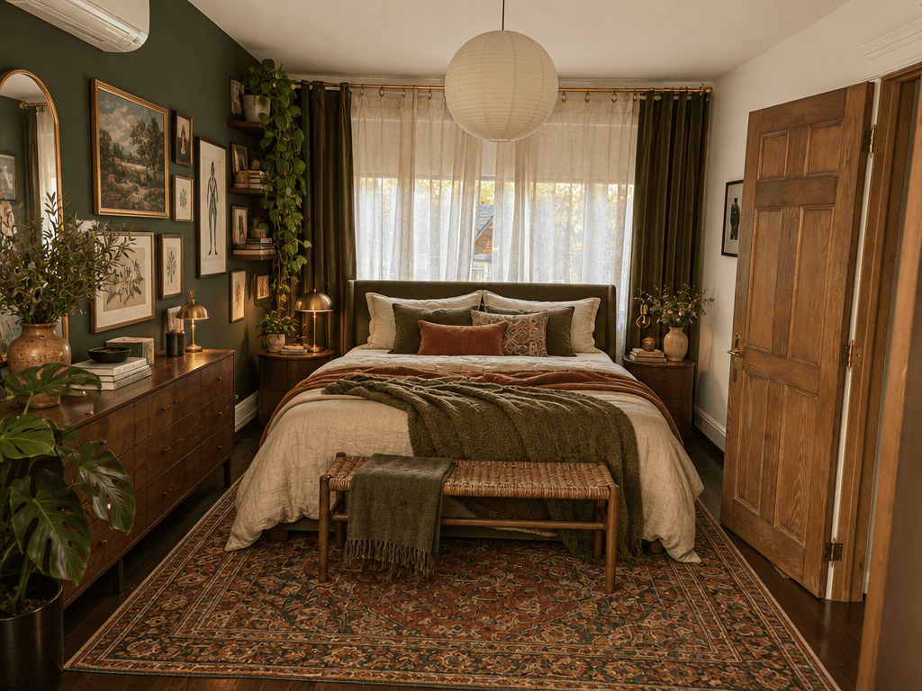 Interior design in Eclectic style — Bedroom by GenRoom AI