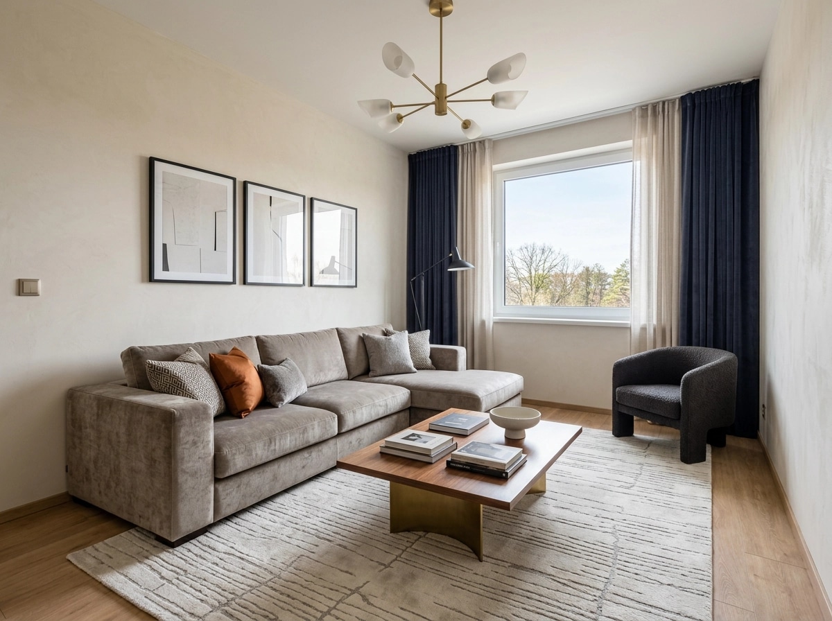 Contemporary Bedroom design — interior photo by GenRoom AI
