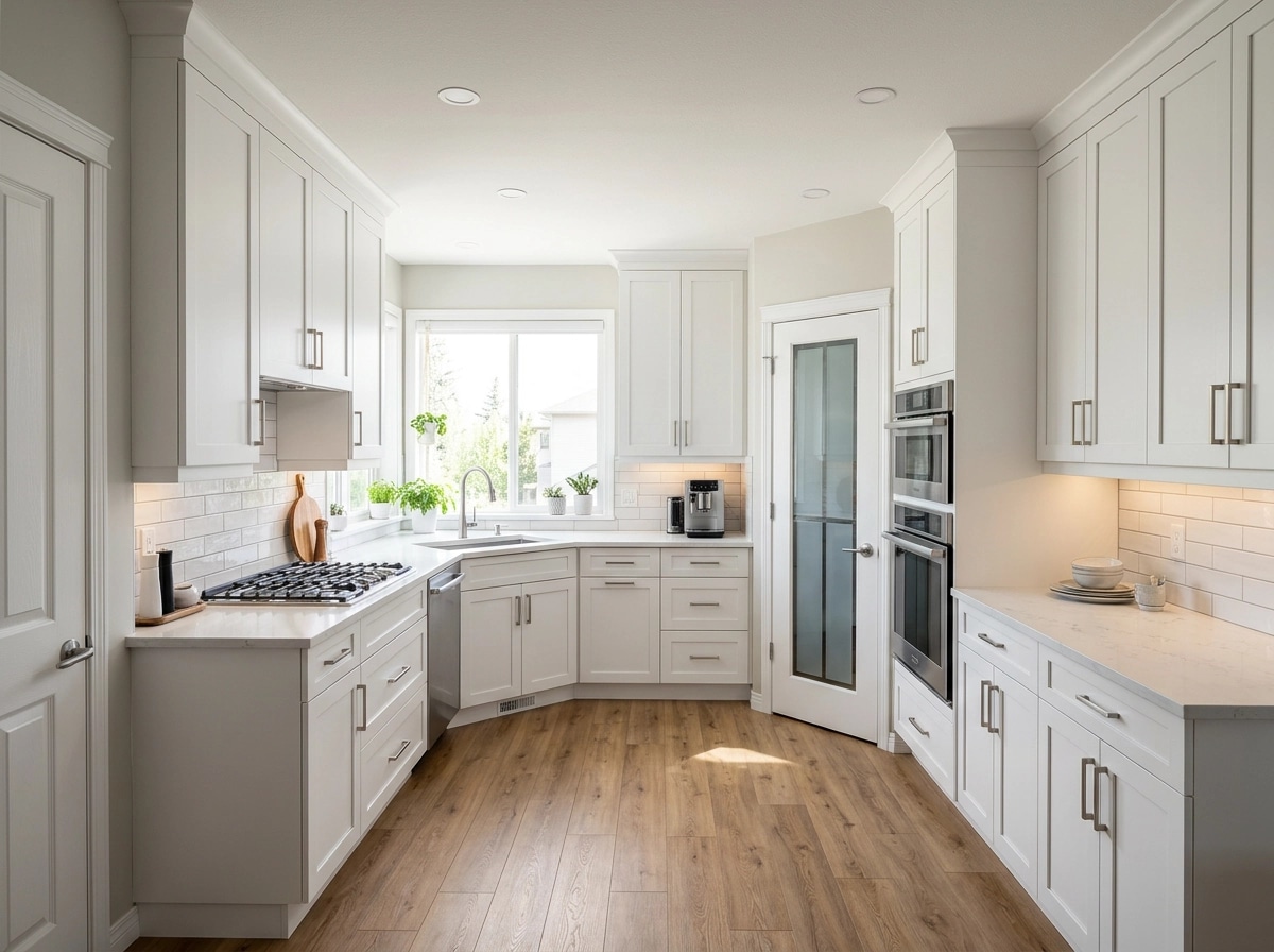 Kitchen interior in Contemporary style — photo by GenRoom AI