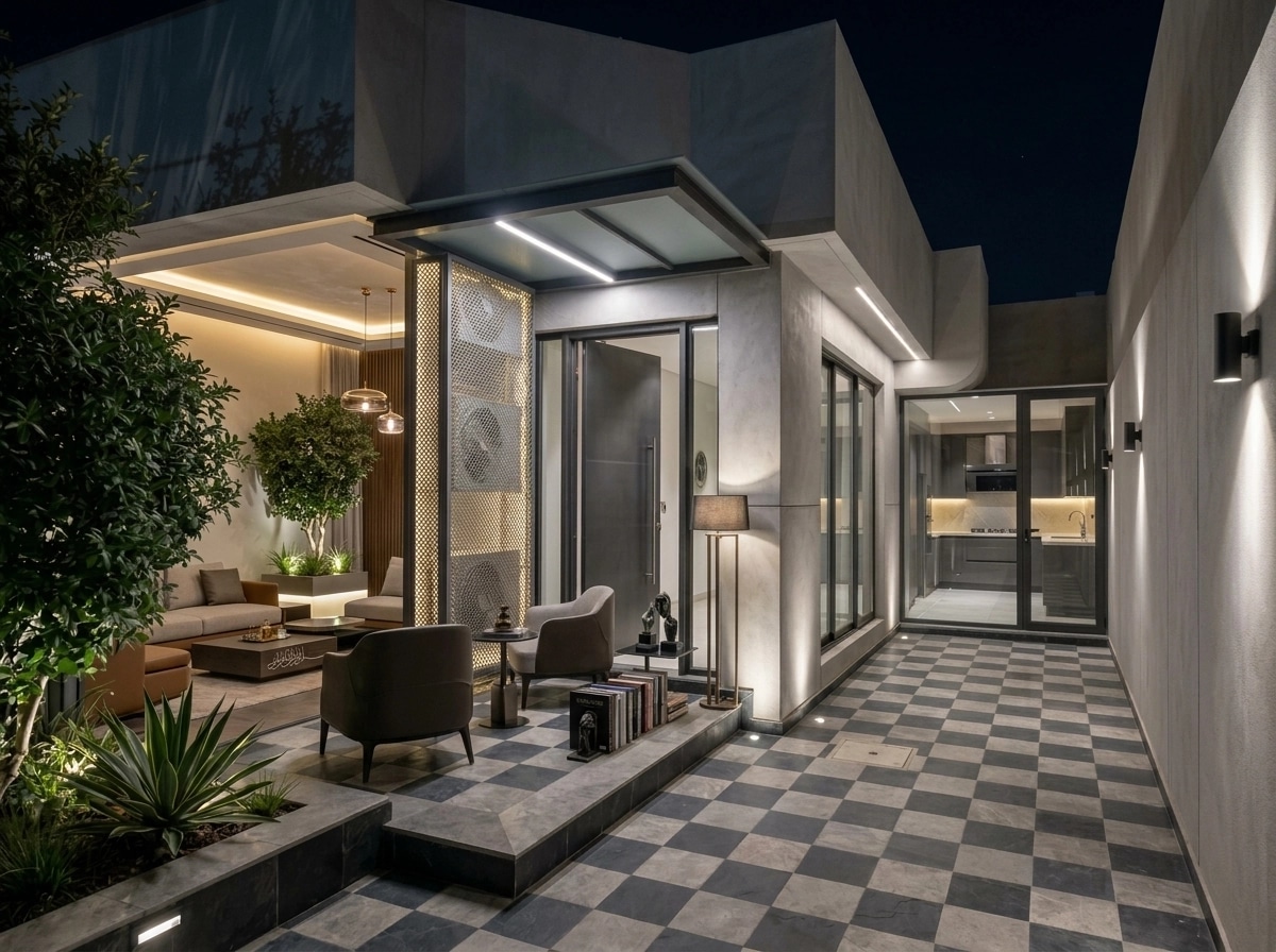Contemporary Facade Facade design — facade photo by GenRoom AI