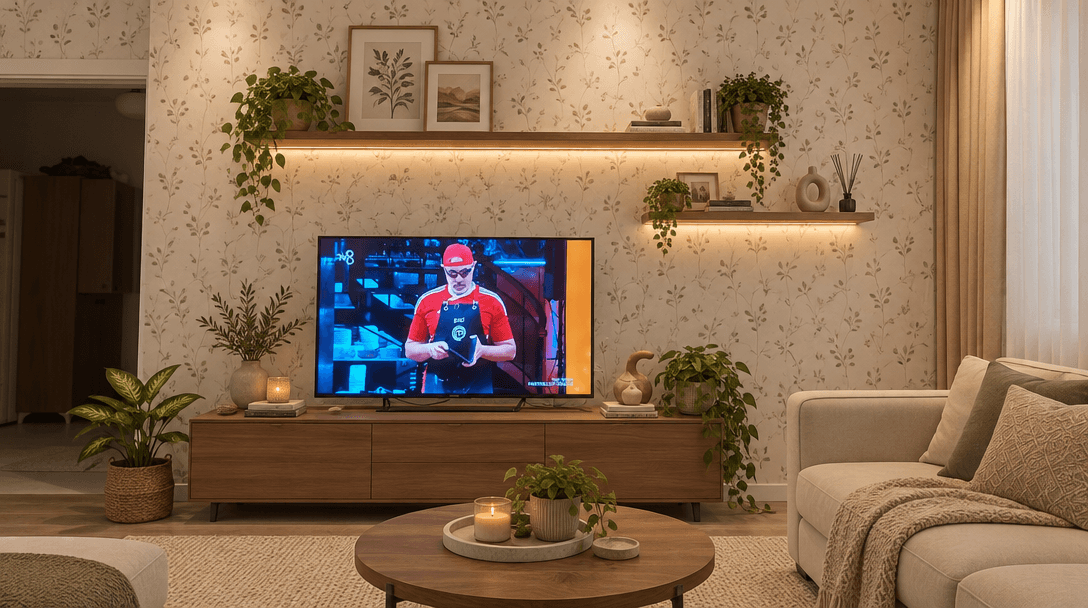 Interior design in Contemporary style — Living Room by GenRoom AI