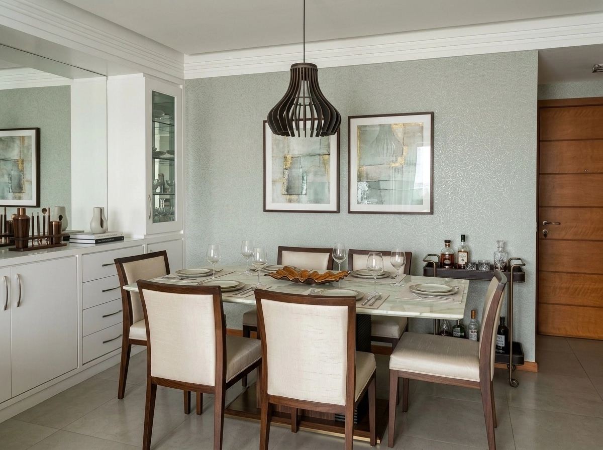 Interior design in Contemporary style — dining_room by GenRoom AI