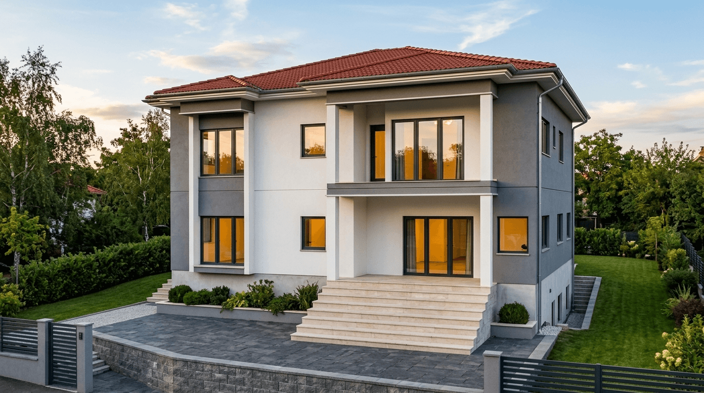 Contemporary Facade Facade design — facade photo by GenRoom AI