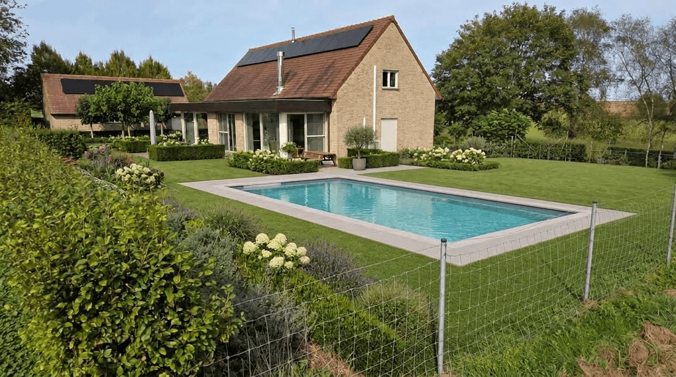 Yard design in no_style style — photo by GenRoom AI