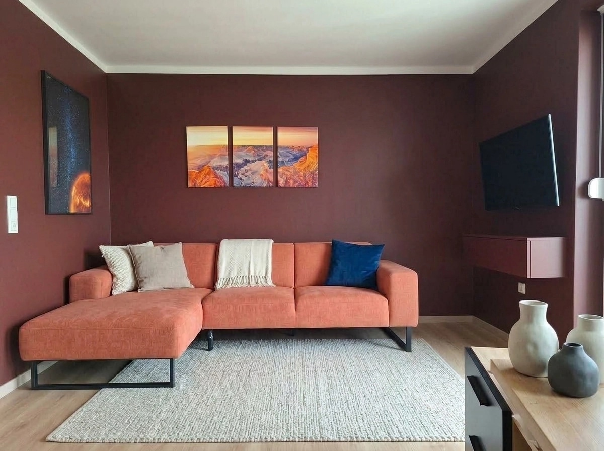 Interior design in Contemporary style — Living Room by GenRoom AI