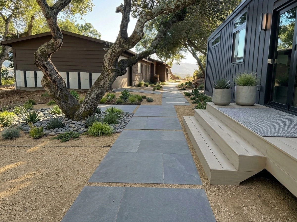 Landscape design in Minimalist Yard style — Yard by GenRoom AI