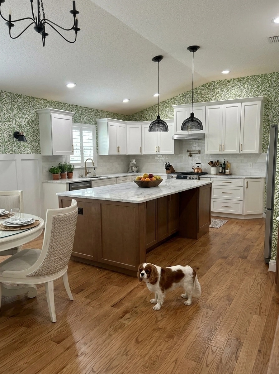 Kitchen interior in no_style style — photo by GenRoom AI