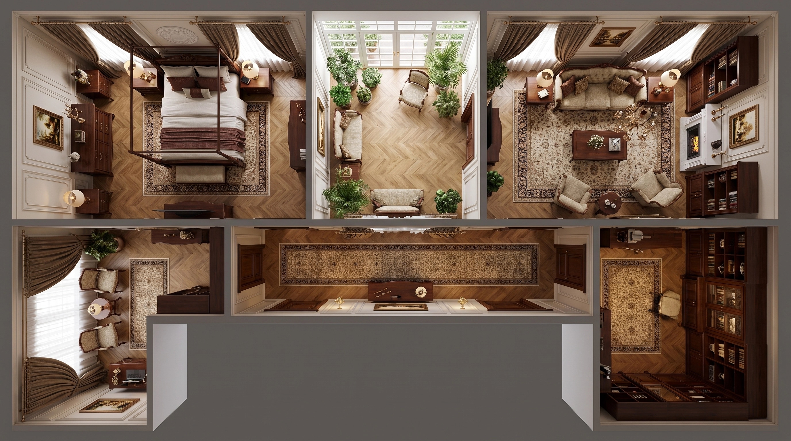 Interior design in Classic style — Living Room by GenRoom AI