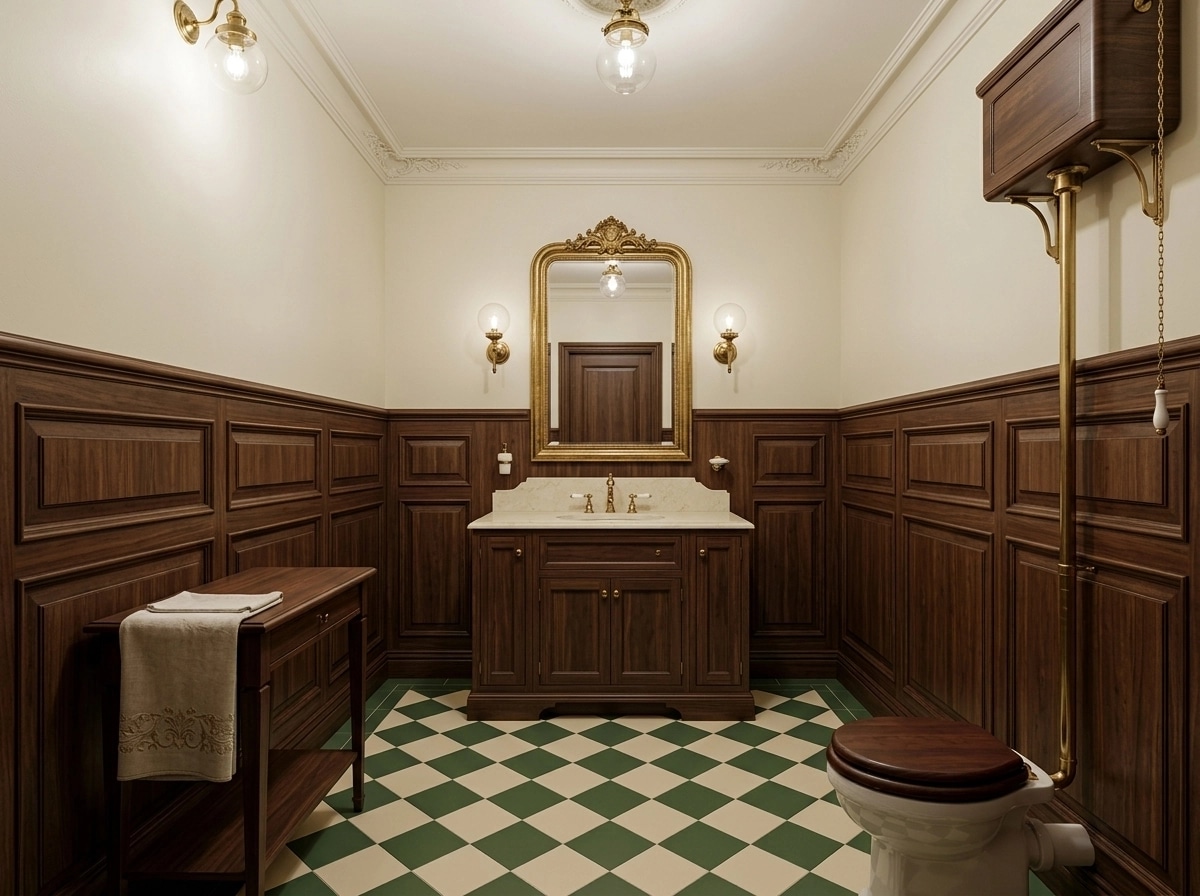 Interior design in Classic style — Bathroom by GenRoom AI