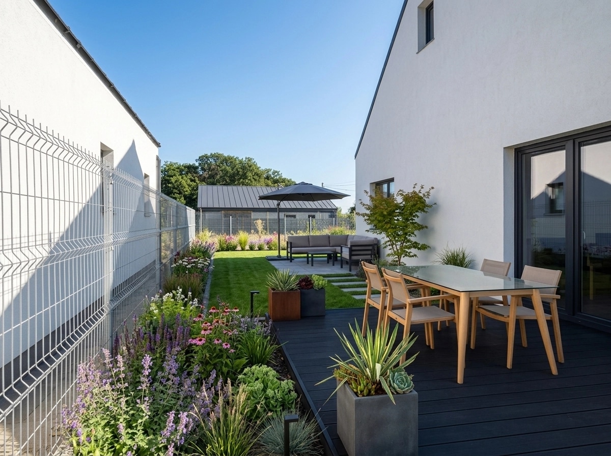 Contemporary Yard Yard design — yard photo by GenRoom AI