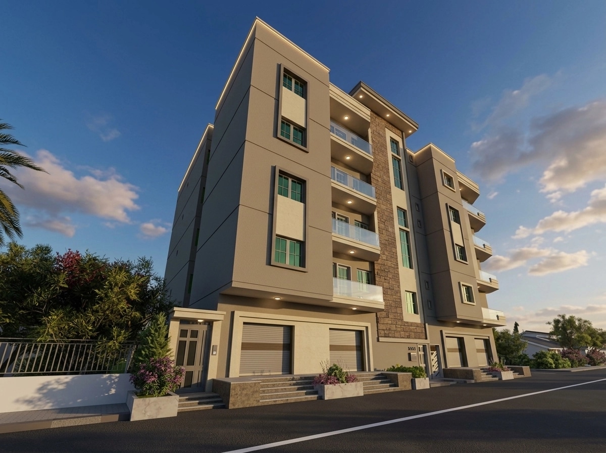 Facade design in Contemporary Facade style — Facade by GenRoom AI