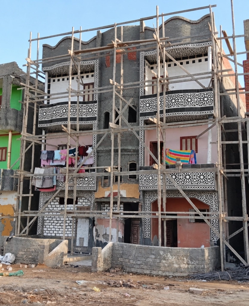 Arabian Facade Facade design — facade photo by GenRoom AI
