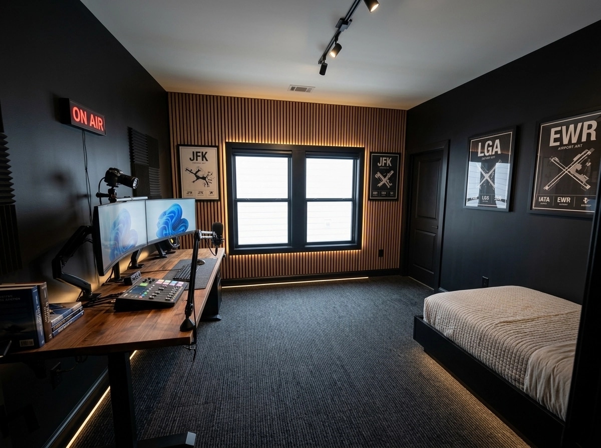 Interior design in Contemporary style — studio by GenRoom AI