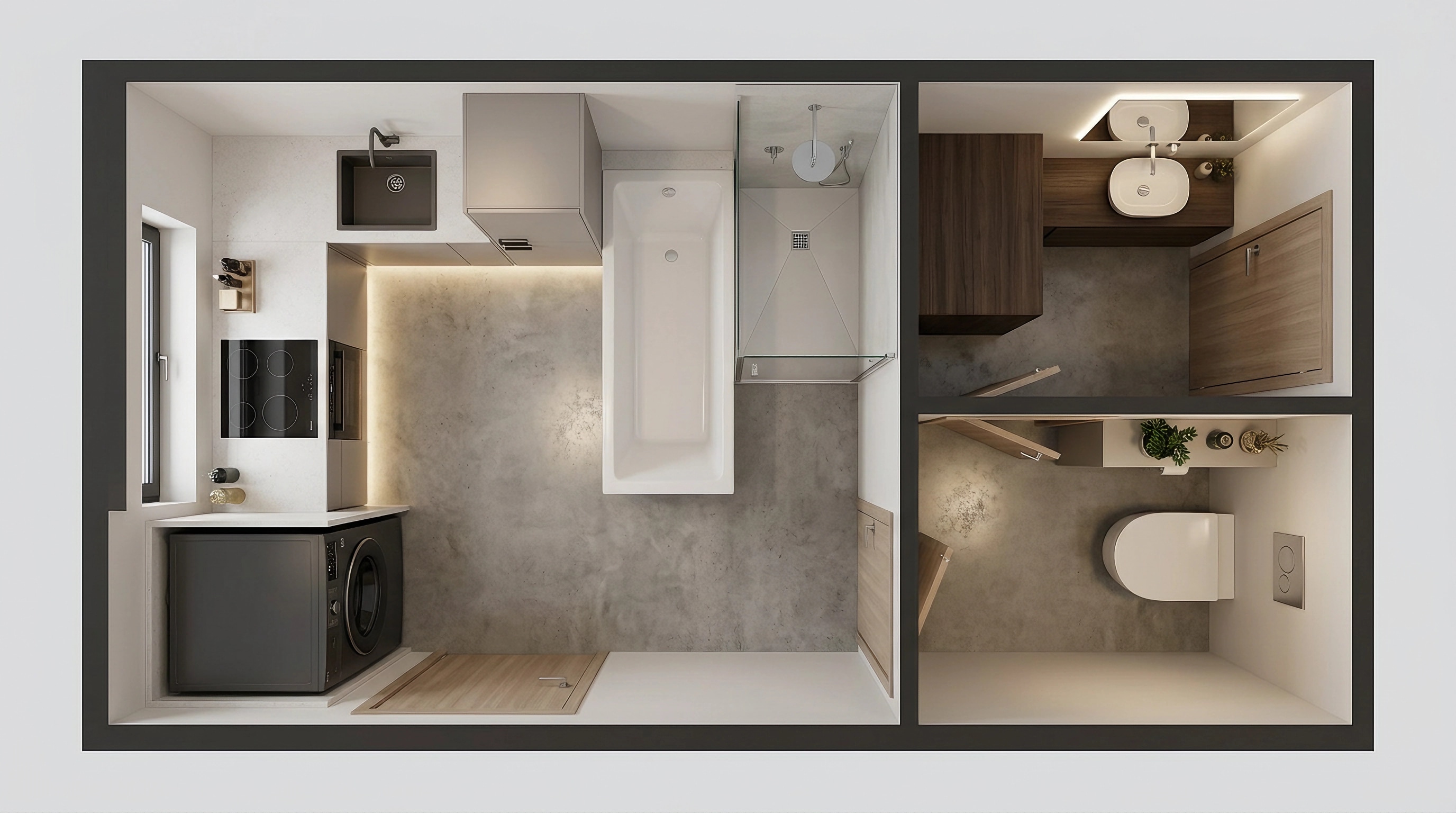 Interior design in Contemporary style — Living Room by GenRoom AI