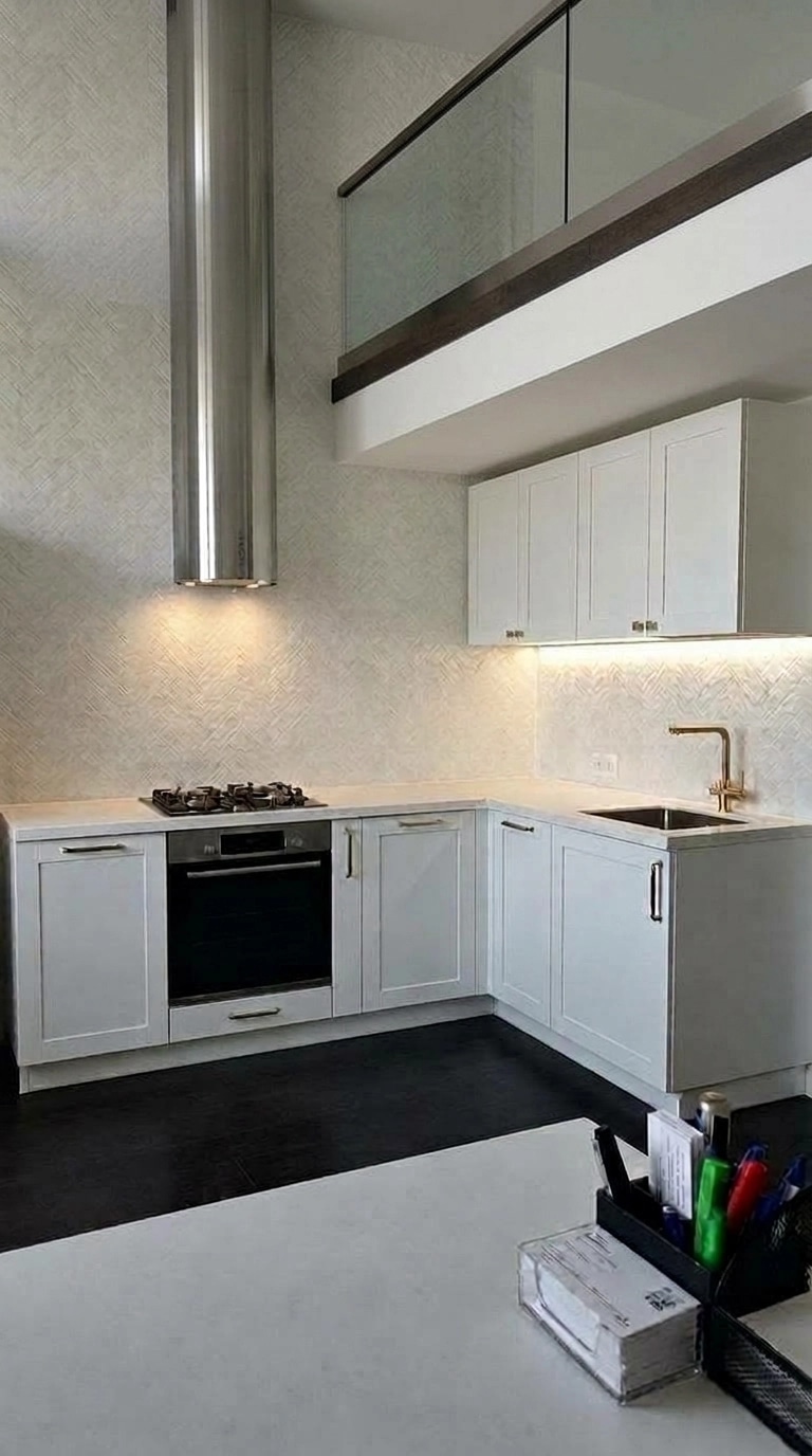 Kitchen interior in no_style style — photo by GenRoom AI