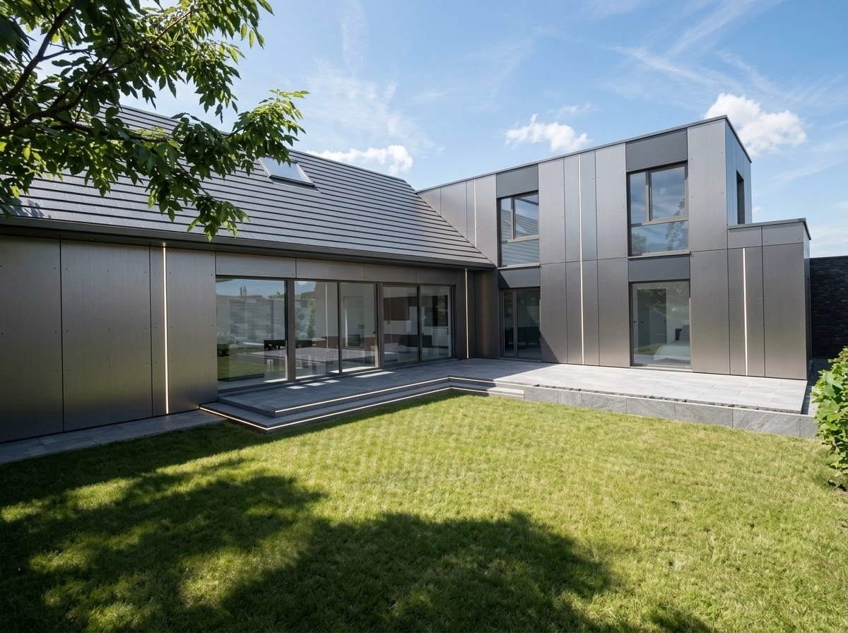 Hi-Tech Facade Facade design — facade photo by GenRoom AI