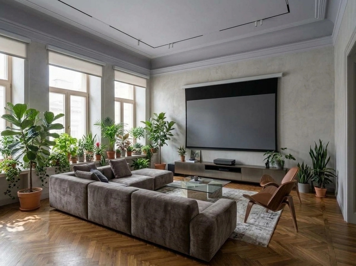 Interior design in Contemporary style — Living Room by GenRoom AI