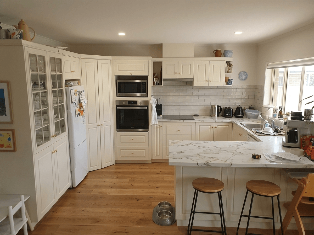 Kitchen interior in no_style style — photo by GenRoom AI