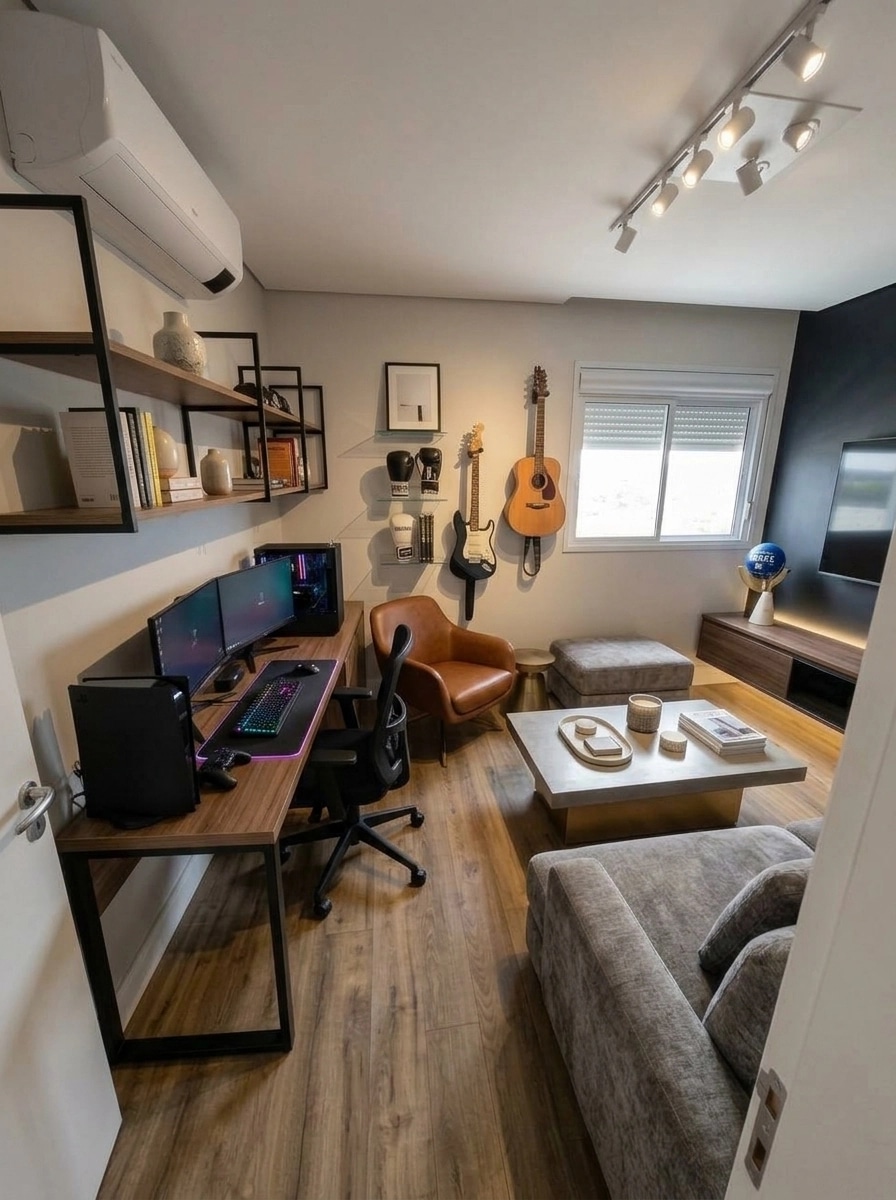 Interior design in Contemporary style — Living Room by GenRoom AI