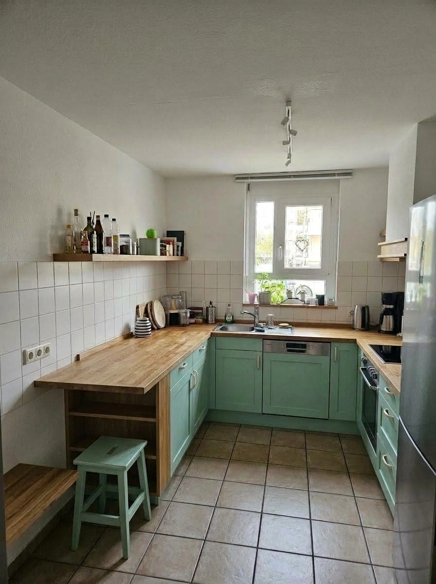 Kitchen interior in no_style style — photo by GenRoom AI