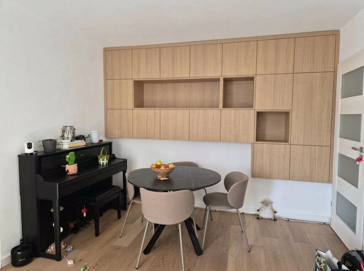 Interior design in Japandi style — dining_room by GenRoom AI