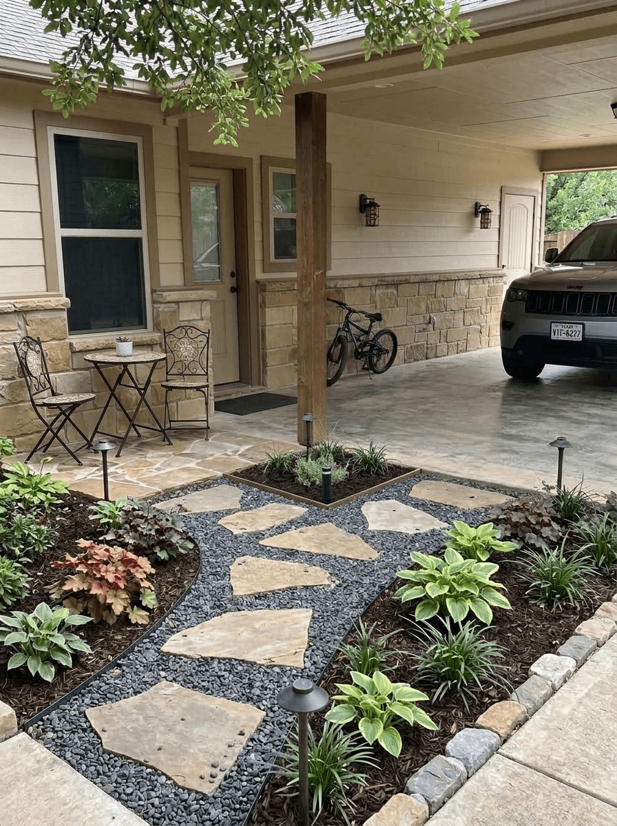 Yard design in no_style style — photo by GenRoom AI
