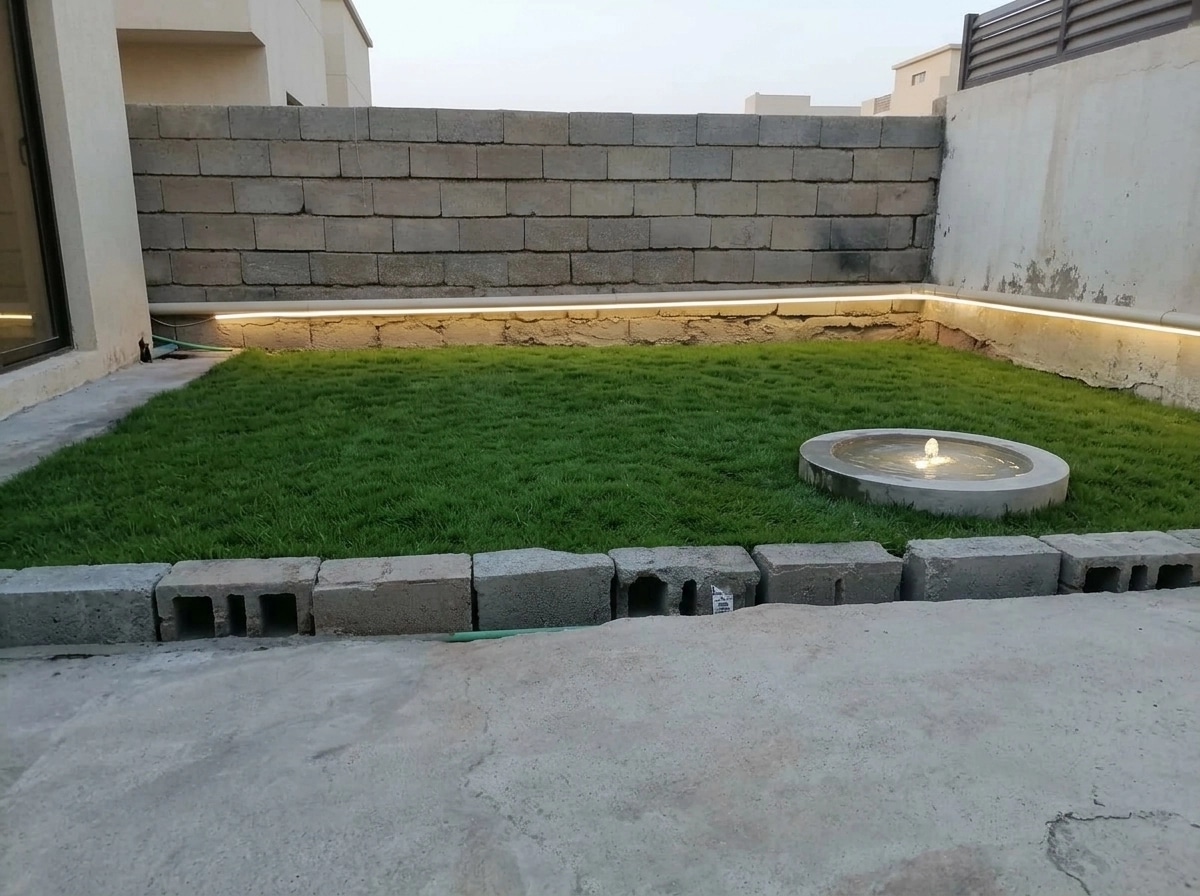Design paysager en style Contemporary Yard — Jardin par GenRoom AI