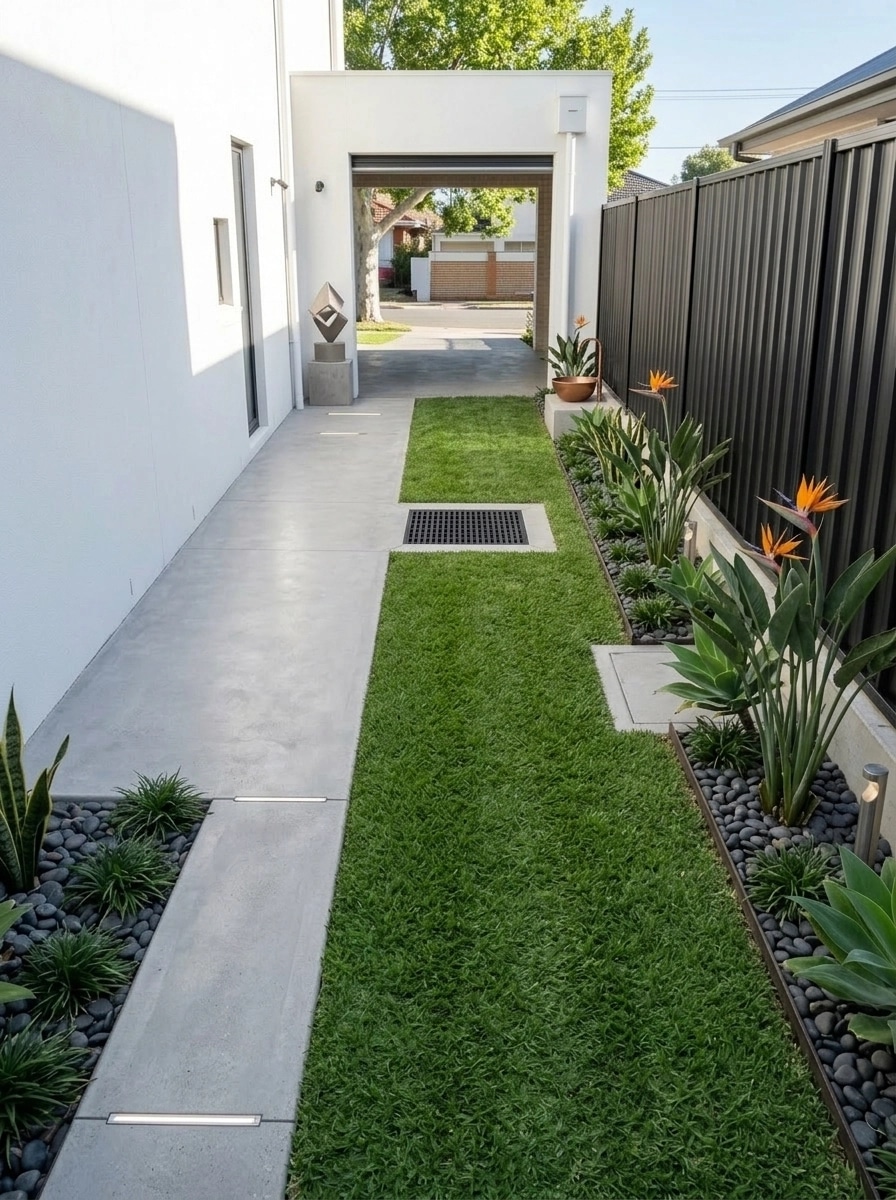 Landscape design in Contemporary Yard style — Yard by GenRoom AI