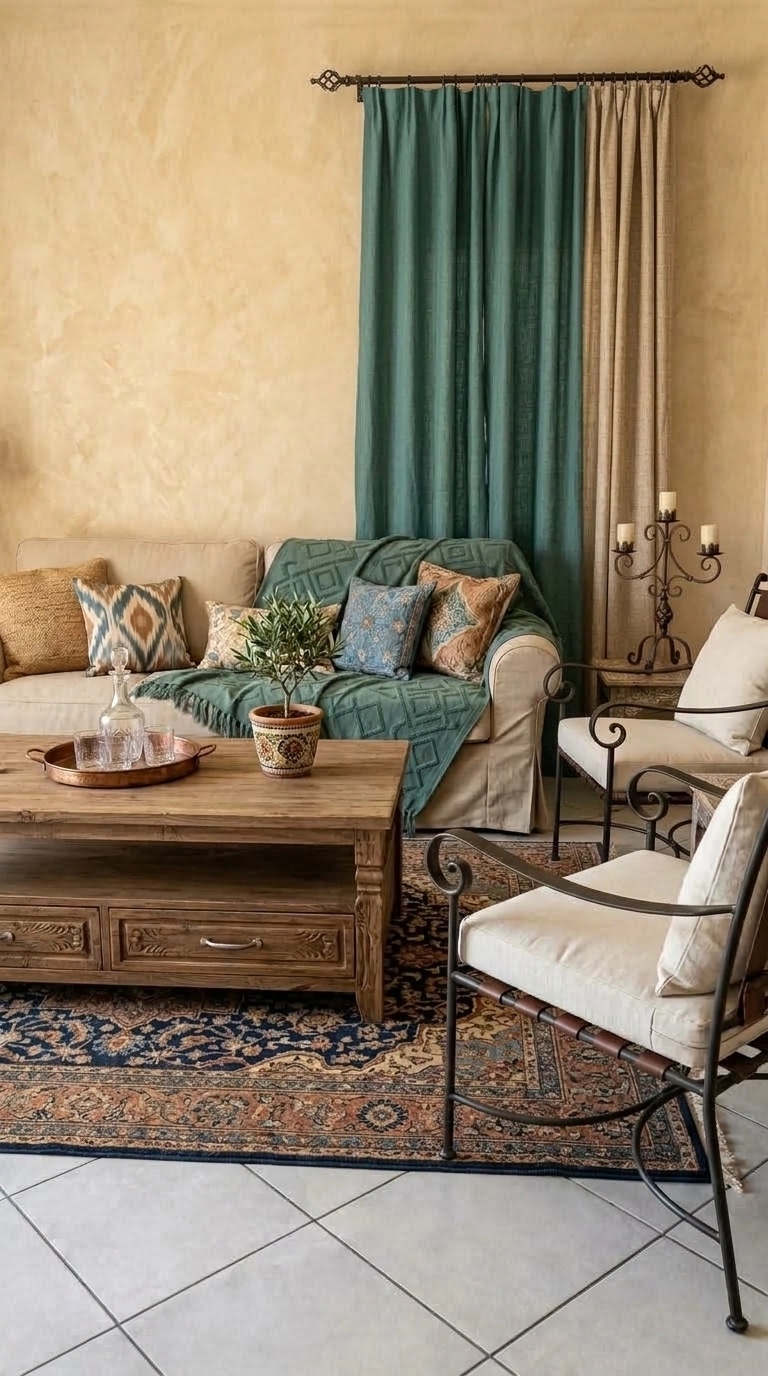 Interior design in Mediterranean style — Living Room by GenRoom AI