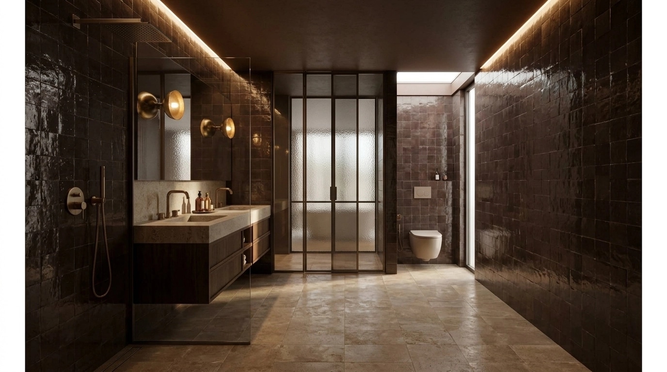 Bathroom interior in no_style style — photo by GenRoom AI