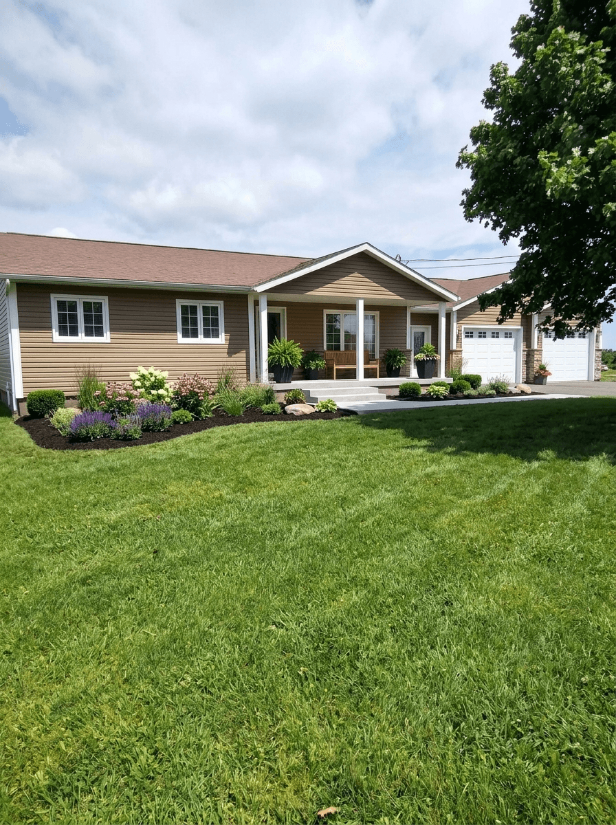 Yard design in no_style style — photo by GenRoom AI