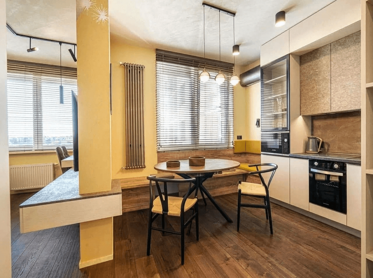 Kitchen interior in no_style style — photo by GenRoom AI