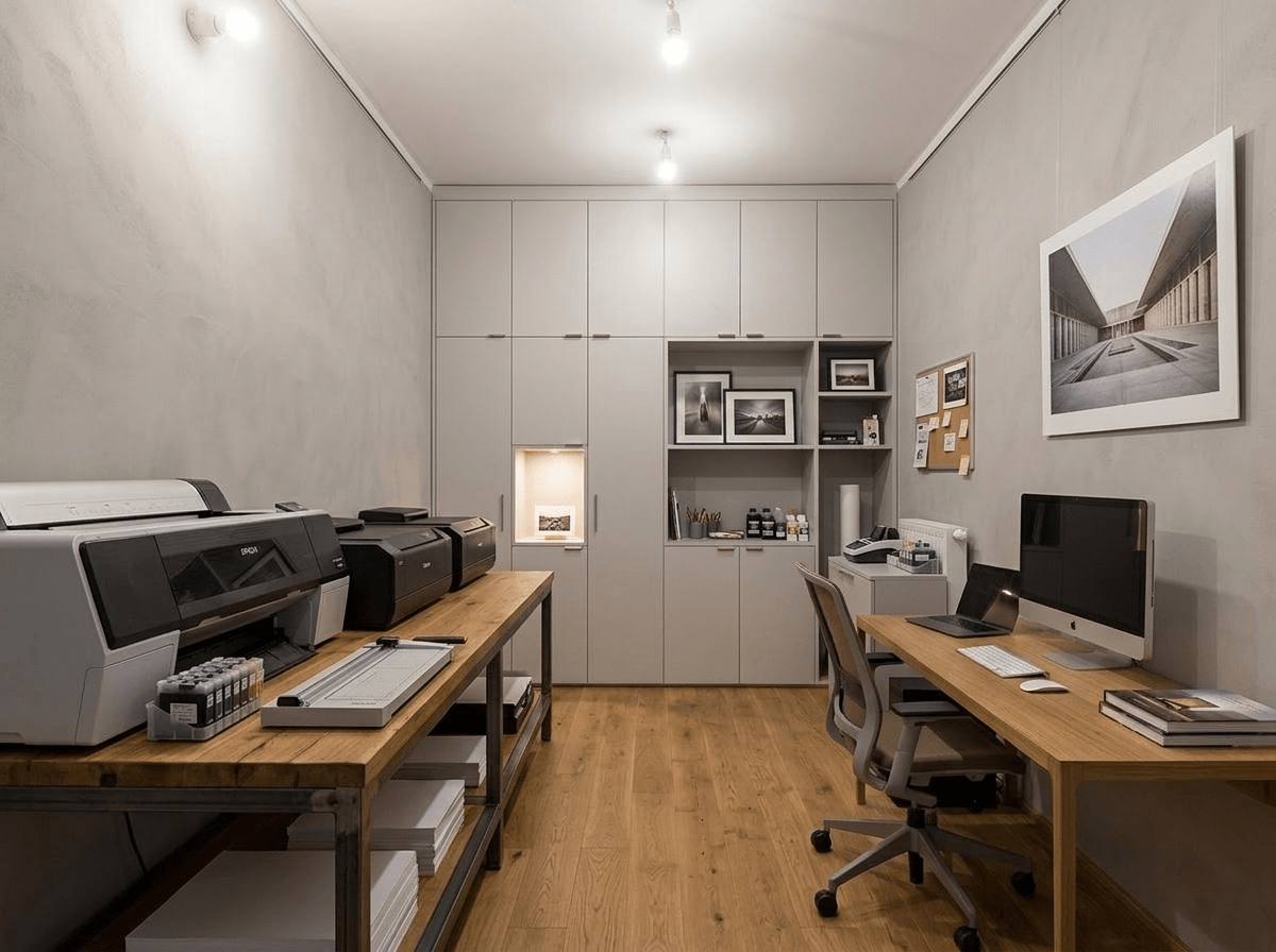 Office interior in no_style style — photo by GenRoom AI