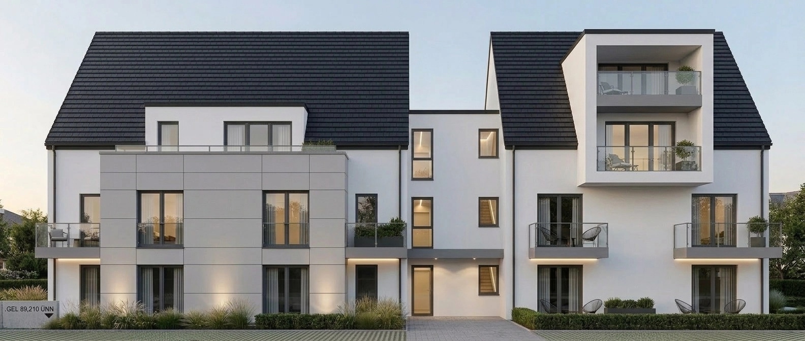 Contemporary Facade Facade design — facade photo by GenRoom AI