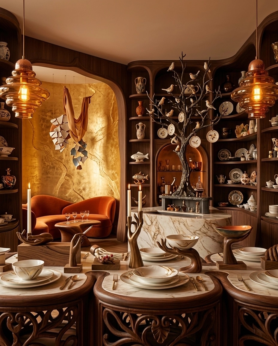 Interior design in Maximalist style — other by GenRoom AI
