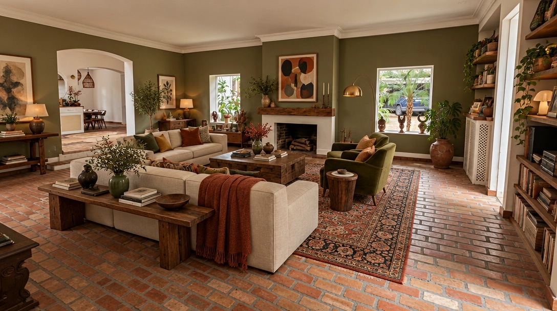Interior design in Eclectic style — Living Room by GenRoom AI