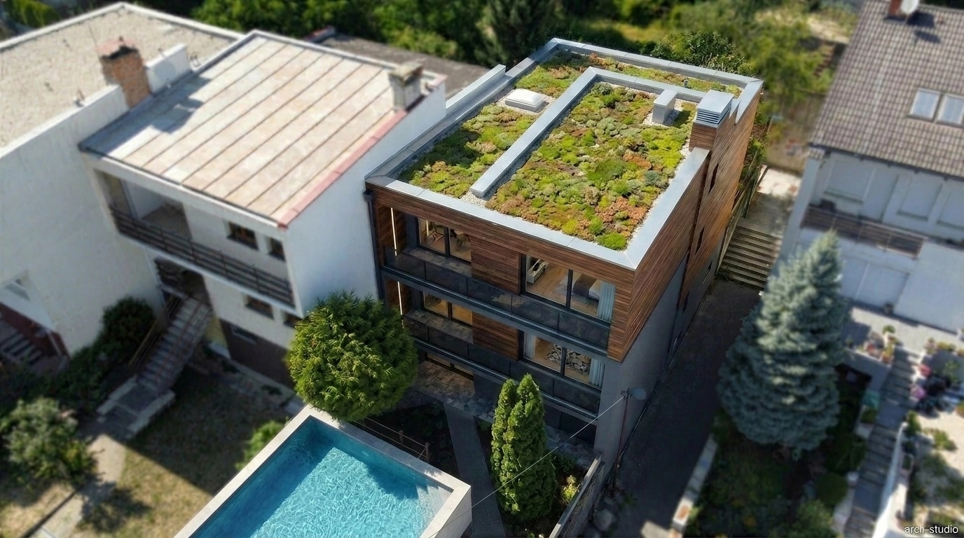 Contemporary Facade Facade design — facade photo by GenRoom AI