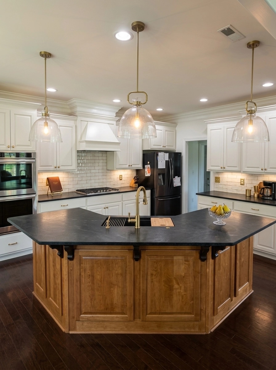 Kitchen interior in Classic style — photo by GenRoom AI