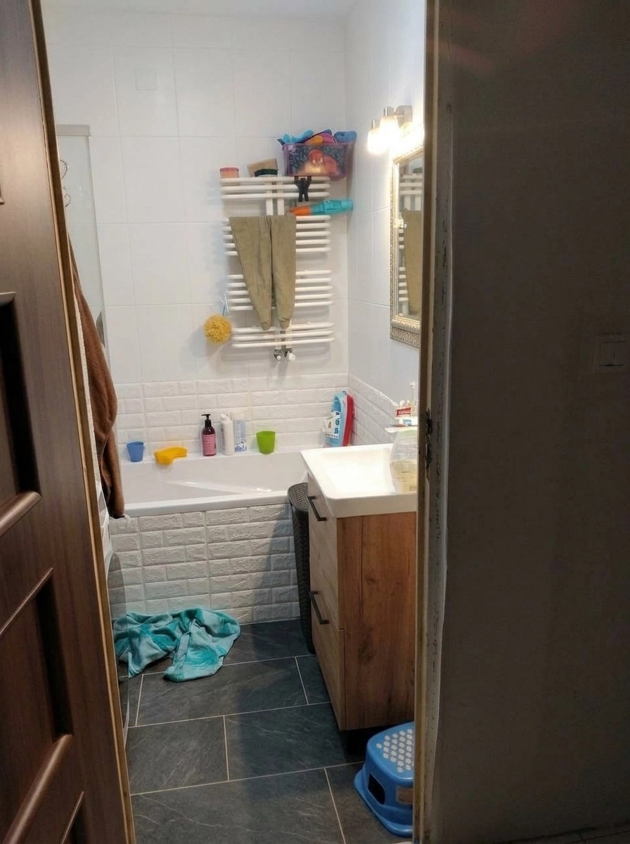 Bathroom interior in no_style style — photo by GenRoom AI
