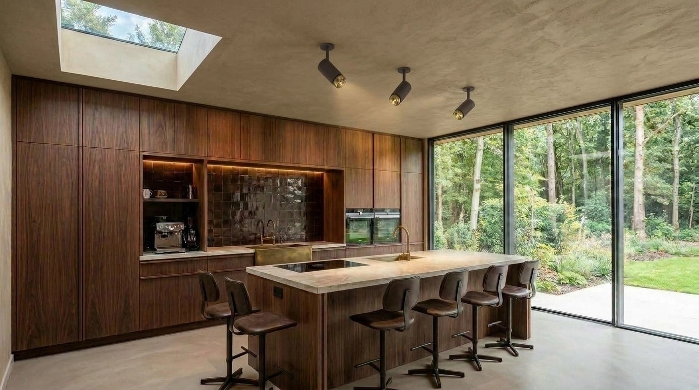 Kitchen interior in no_style style — photo by GenRoom AI