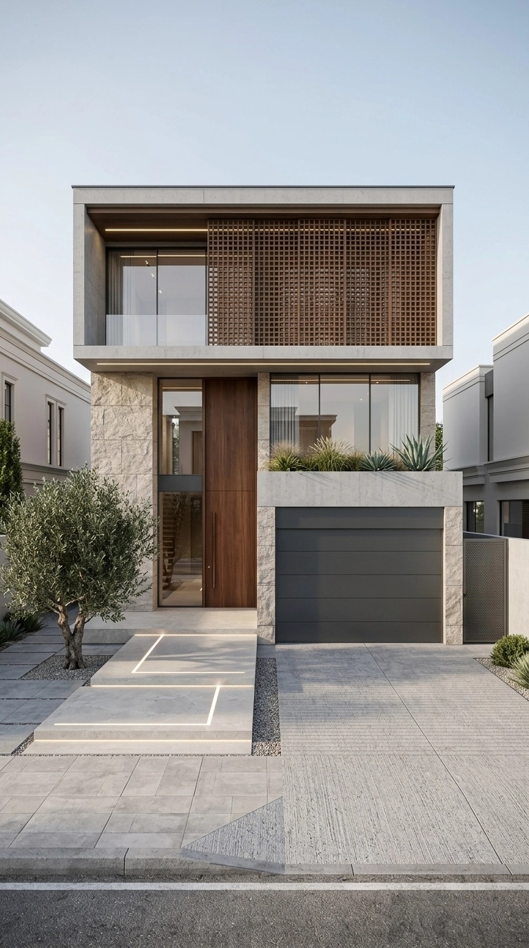Facade design in Minimalist Facade style — Facade by GenRoom AI