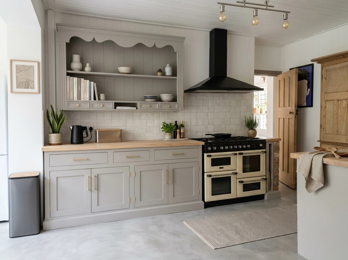 Interior design in Scandinavian style — Kitchen by GenRoom AI