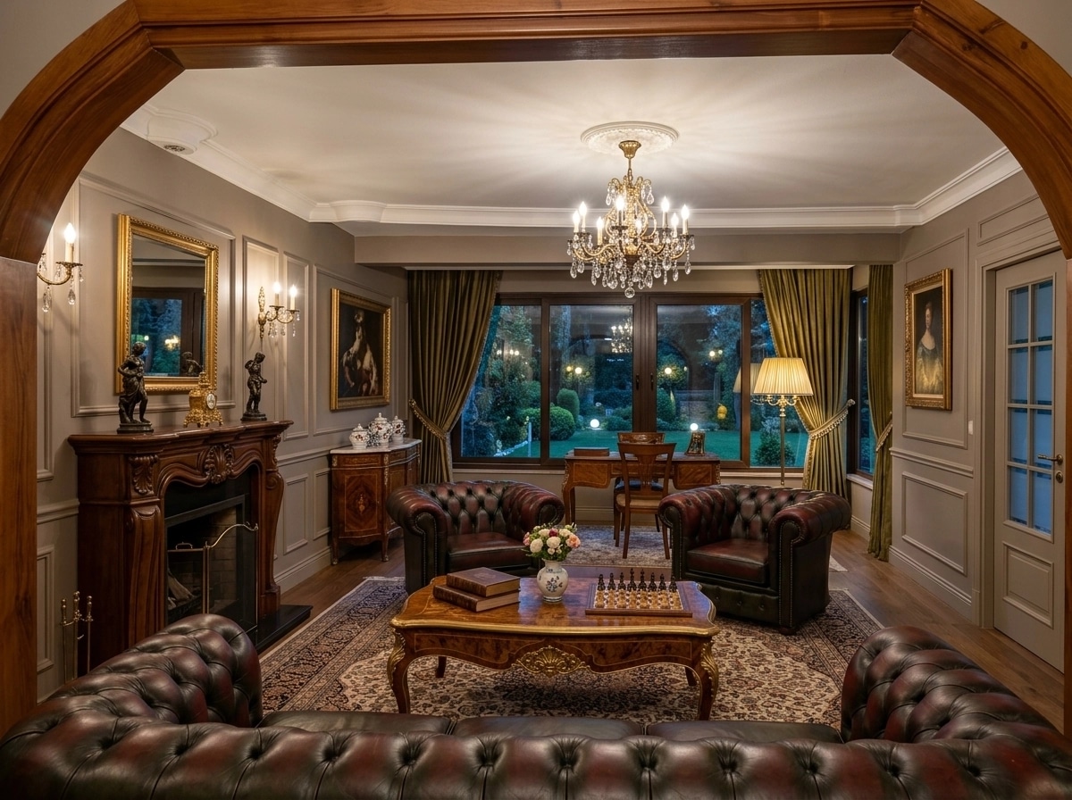Interior design in Classic style — Living Room by GenRoom AI