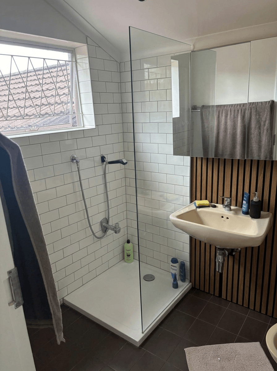 Bathroom interior in no_style style — photo by GenRoom AI
